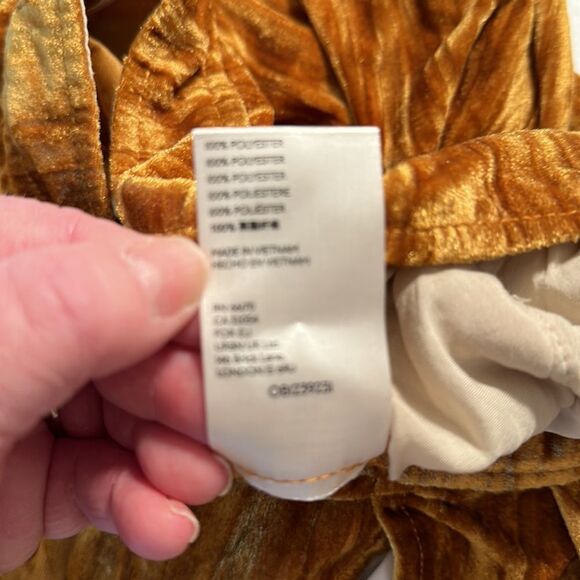 RARE Free People Runway Velvet Wide Leg Pants, Size 0, NWT - Picture 12 of 12